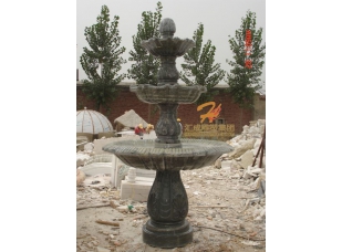 石雕噴泉