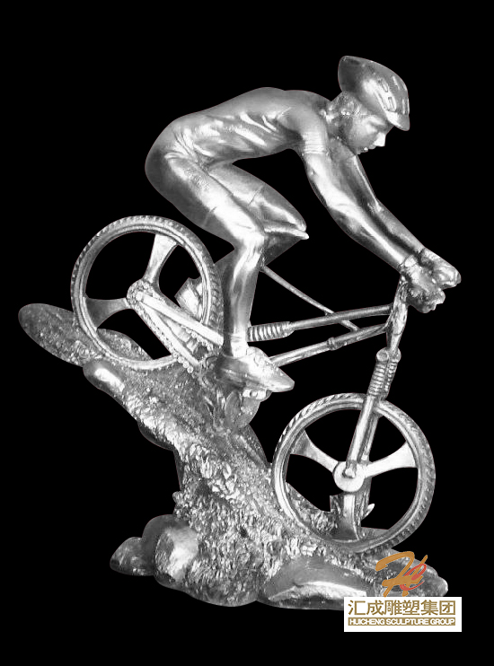 不銹鋼運動雕塑