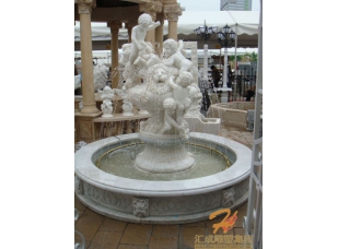 石雕噴泉